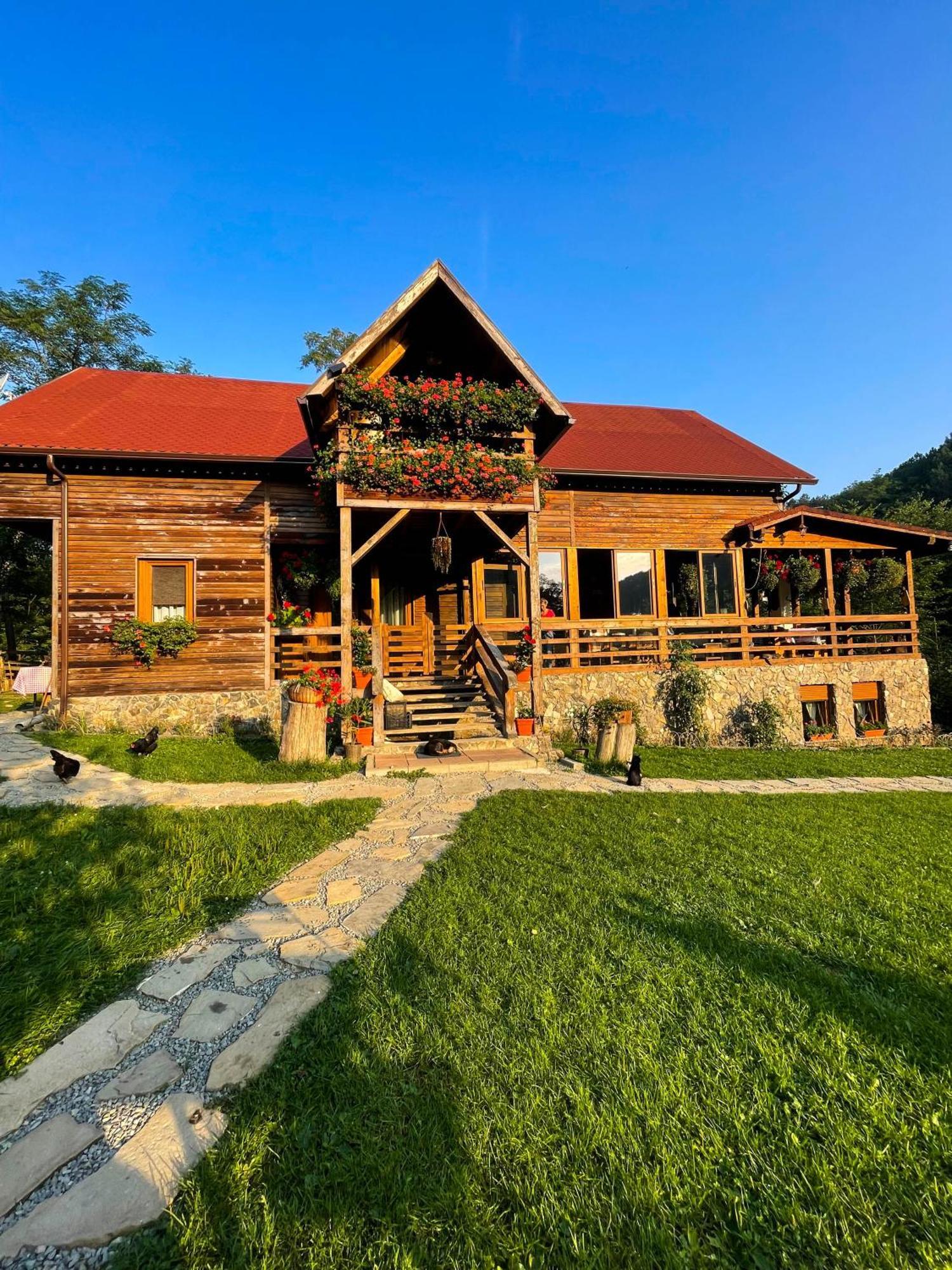 Vila Cabana La Domnu' De Pe Vale Aiud Exteriér fotografie